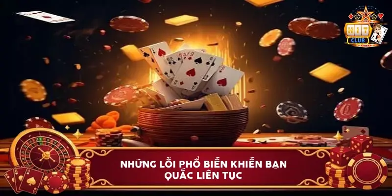 Những Lỗi Phổ Biến Khiến Bạn Quắc Liên Tục Những Lỗi Phổ Biến Khiến Bạn Quắc Liên Tục